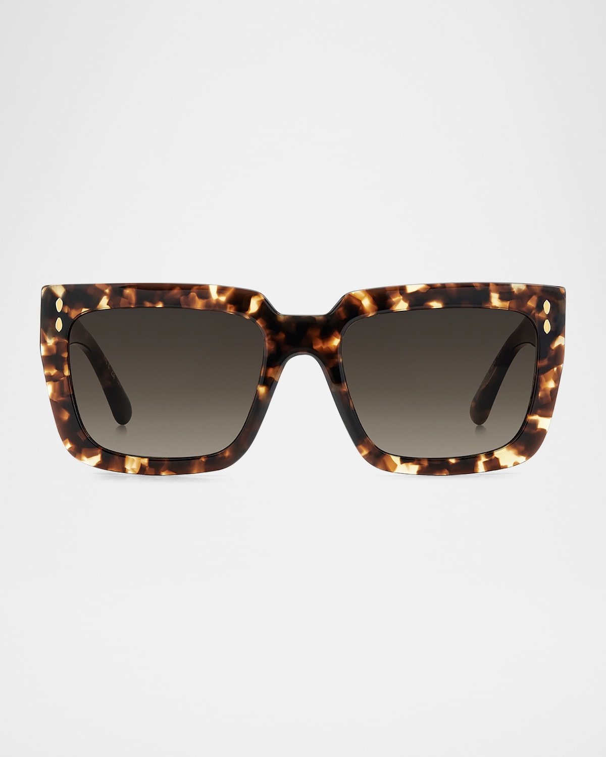 Gradient Square Acetate Sunglasses