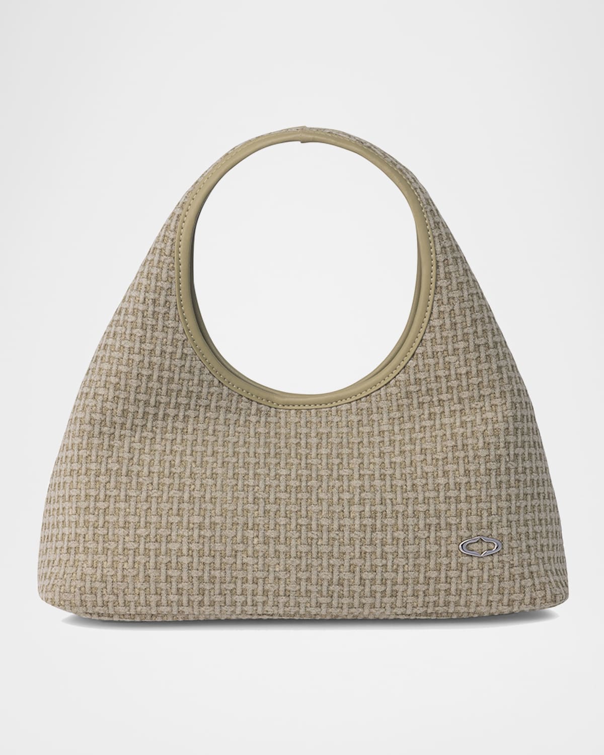 ORYANY WAFFLE CANVAS TOP-HANDLE BAG 