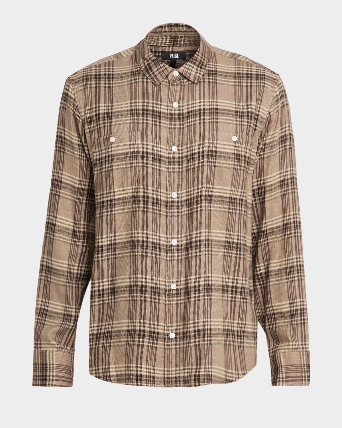 Men's Everett Plaid Button-Down Shirt