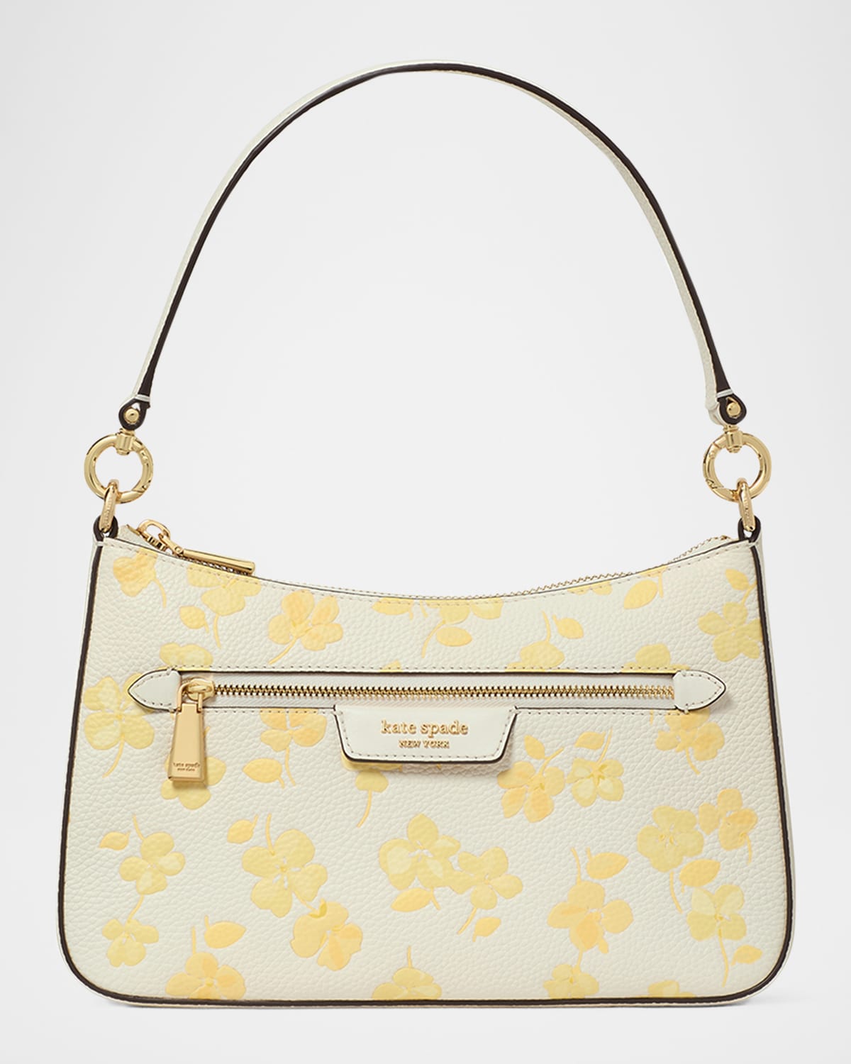 hudson spring pansies convertible crossbody bag