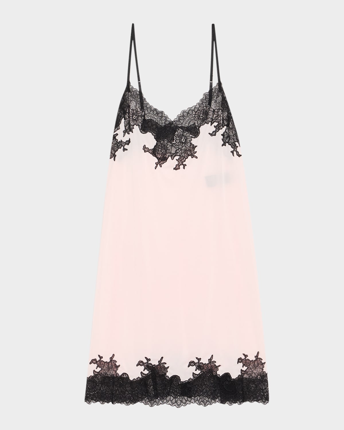 Natori Enchant Silky Lace-trim Chemise
