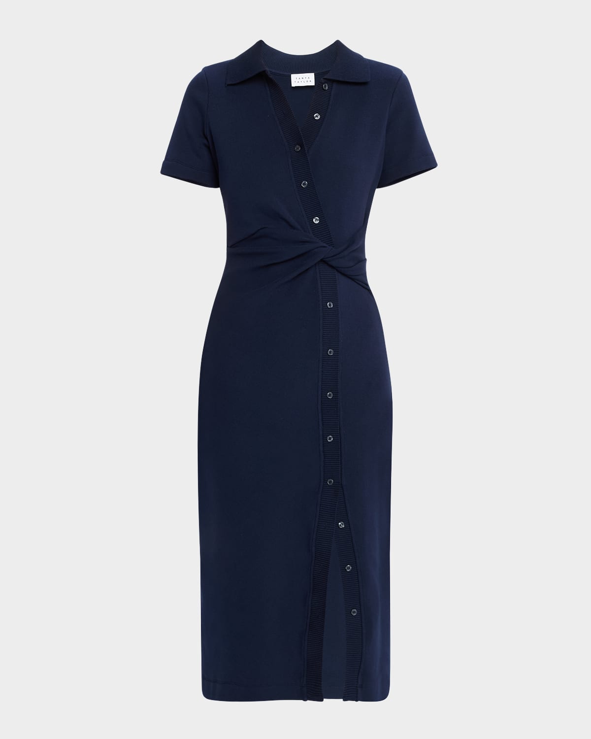 Ellicot Short-Sleeve Midi Dress