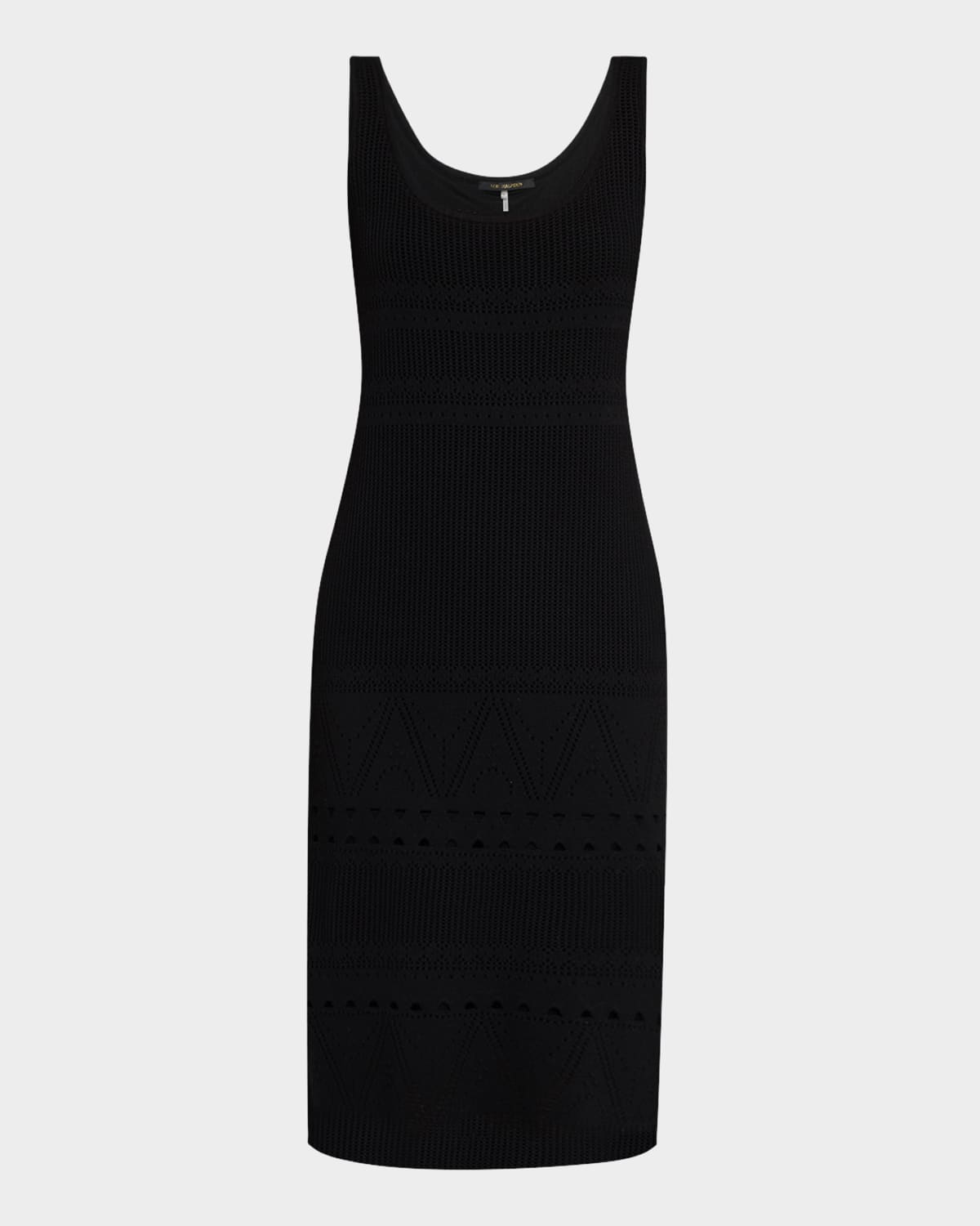 Emerson Scoop-Neck Cotton Knit Dress