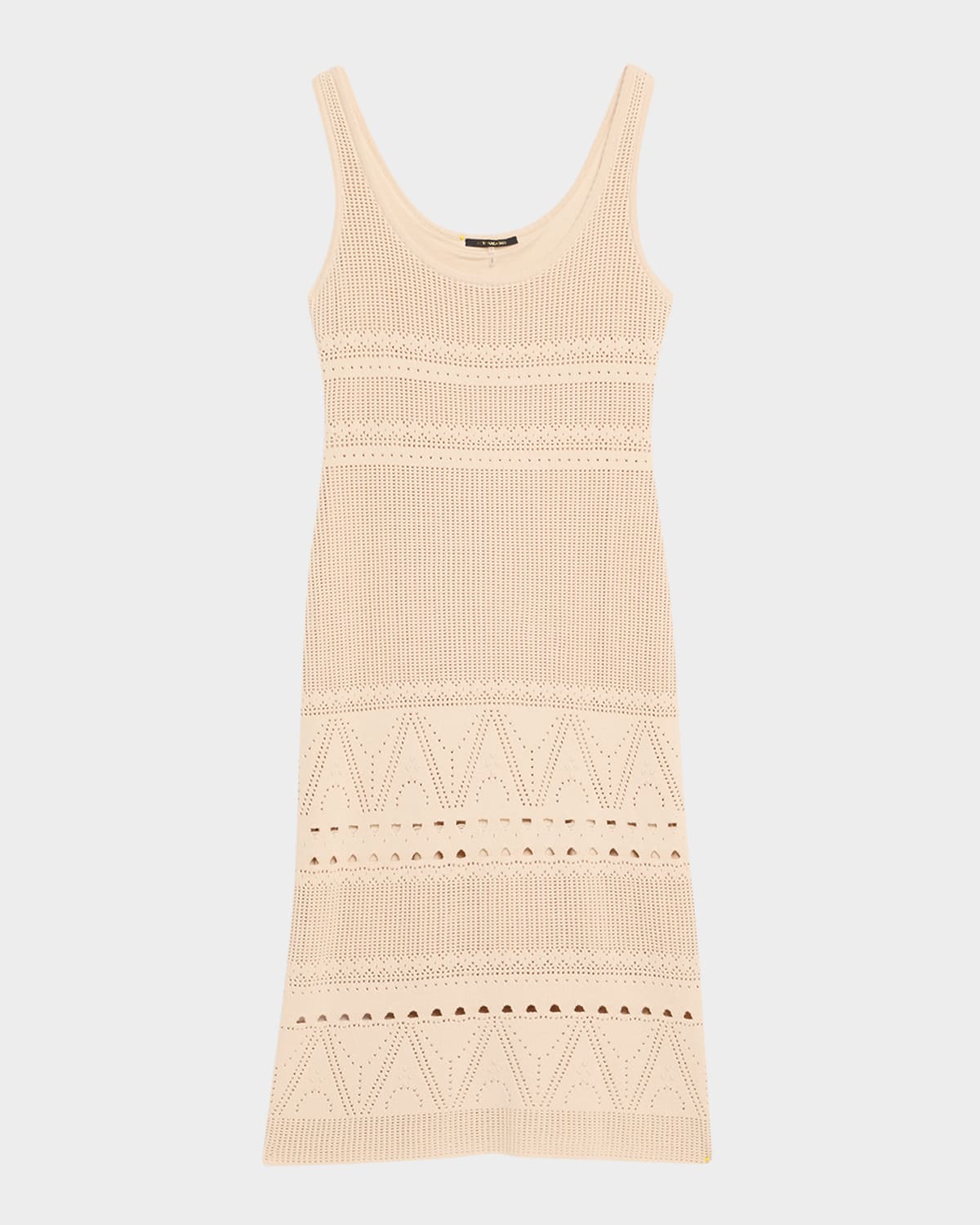 Emerson Scoop-Neck Cotton Knit Dress