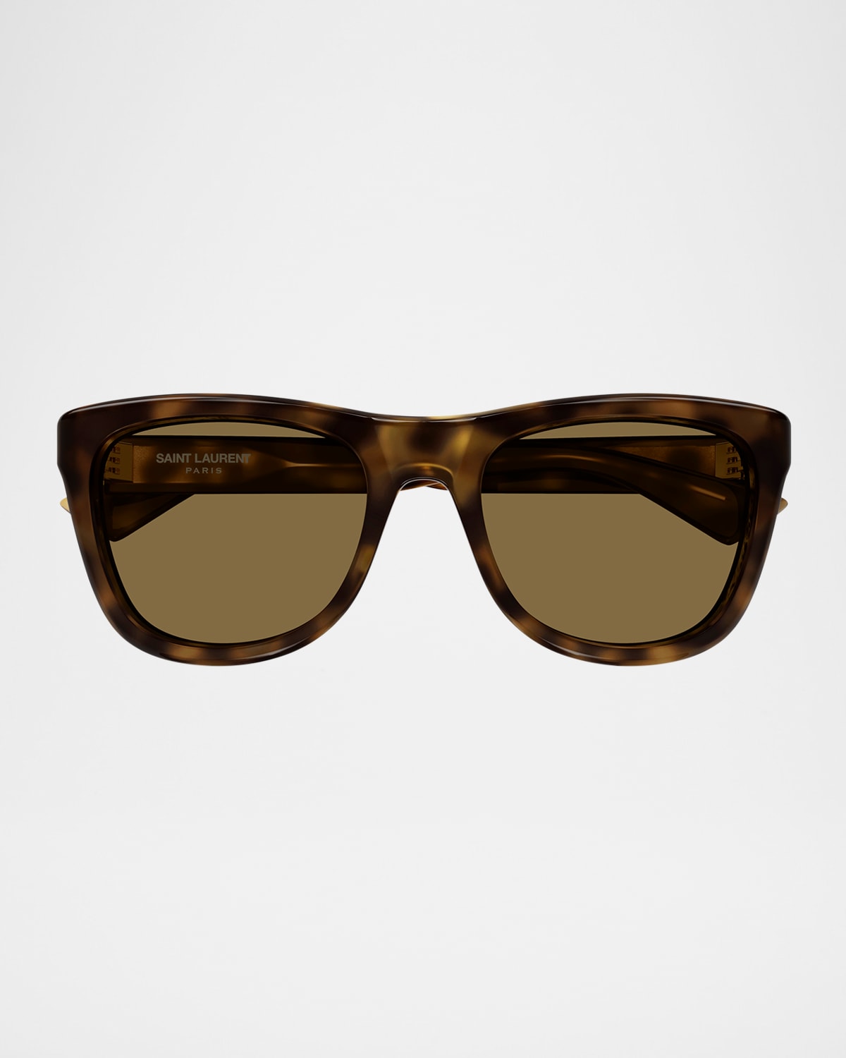 Saint Laurent Sl816 Recycled Acetate Sunglasses In Brown