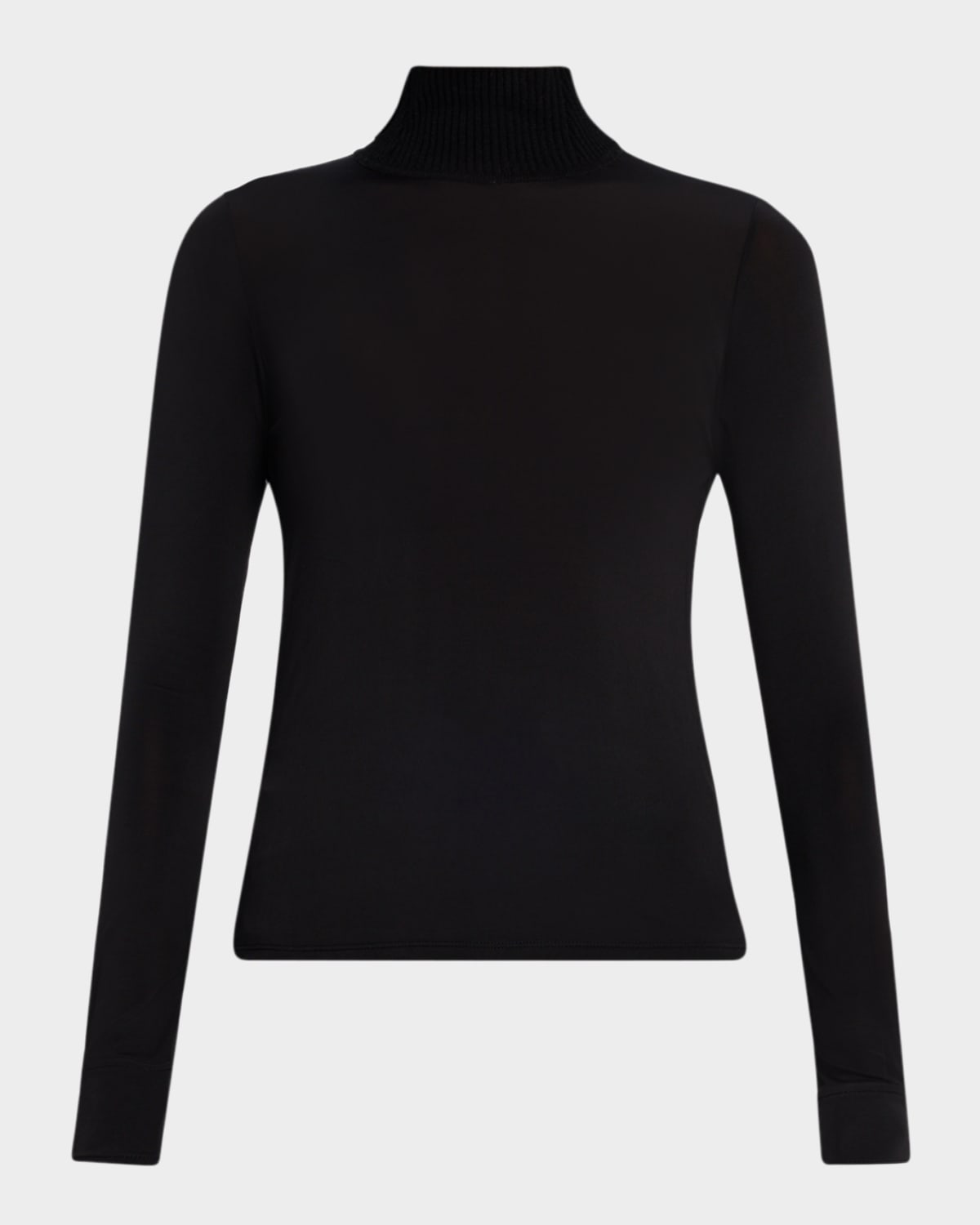 A.l.c Elyse Turtleneck Top In Black