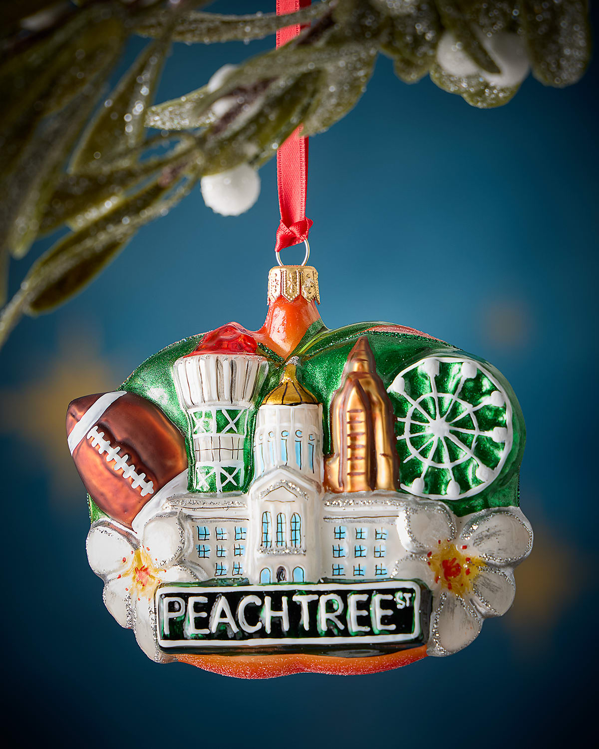 Joy To The World Collectibles Nm Atlanta Christmas Ornament In Multi