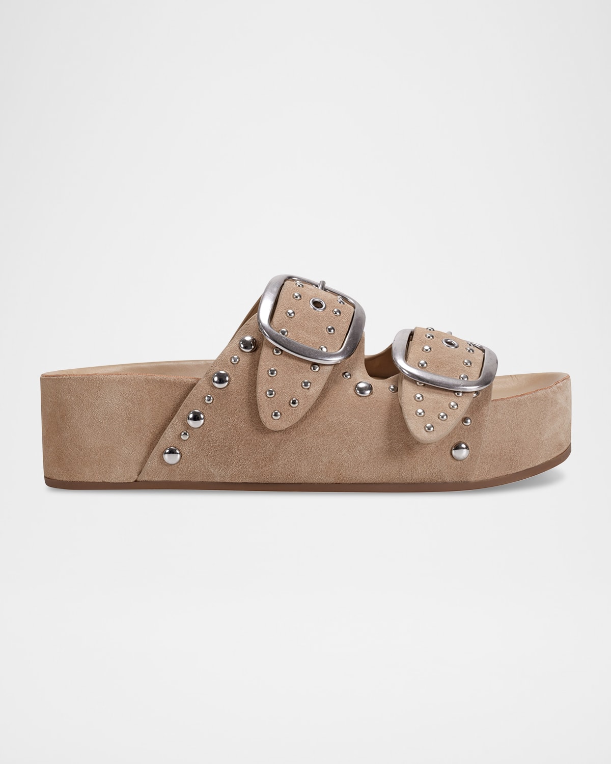 Sayge Studded Suede Sandals