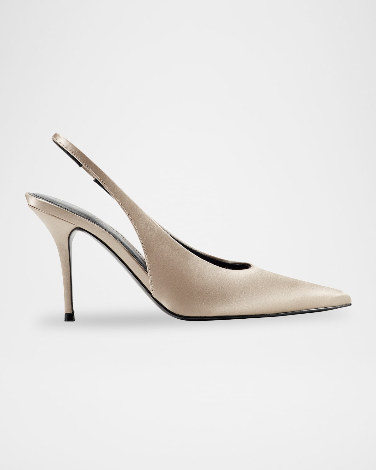 Leynne Satin Slingback Pumps