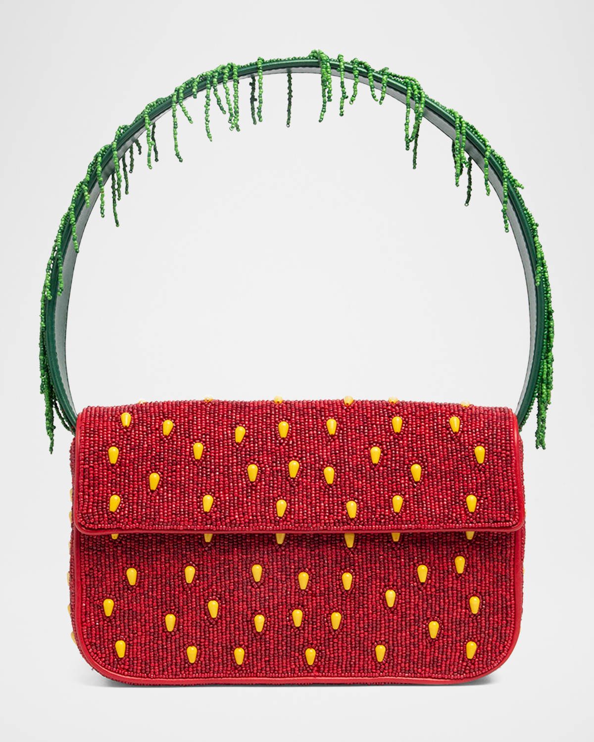 Staud Tommy Beaded Shoulder Bag