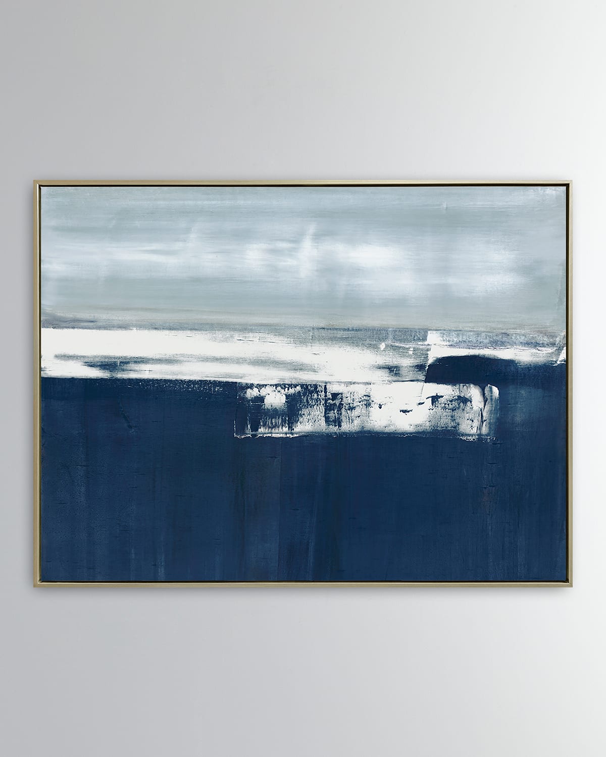Benson-cobb Studios Coastal Landscape Framed Giclee On Canvas By Carol Benson-cobb, 61.5" X 46.5"