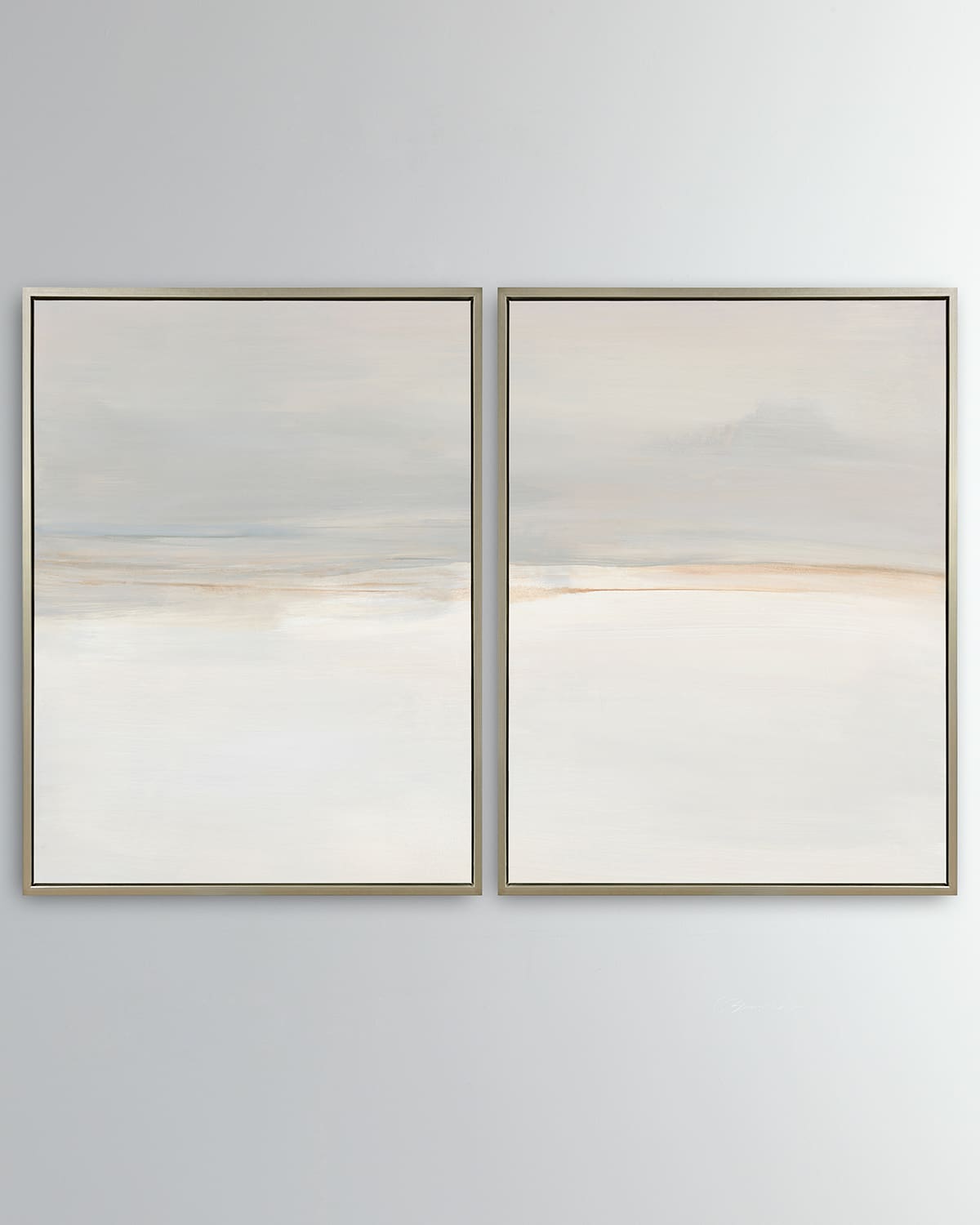 Benson-cobb Studios Endless Sky Giclee Diptych On Canvas By Carol Benson-cobb