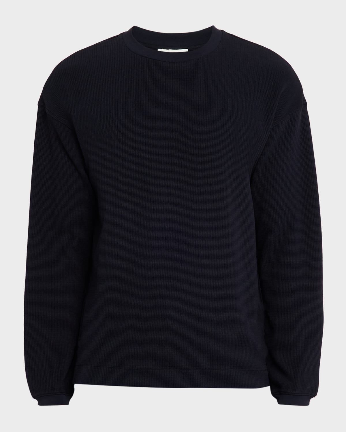 Frame Crewneck Merino Wool Sweater In Blue