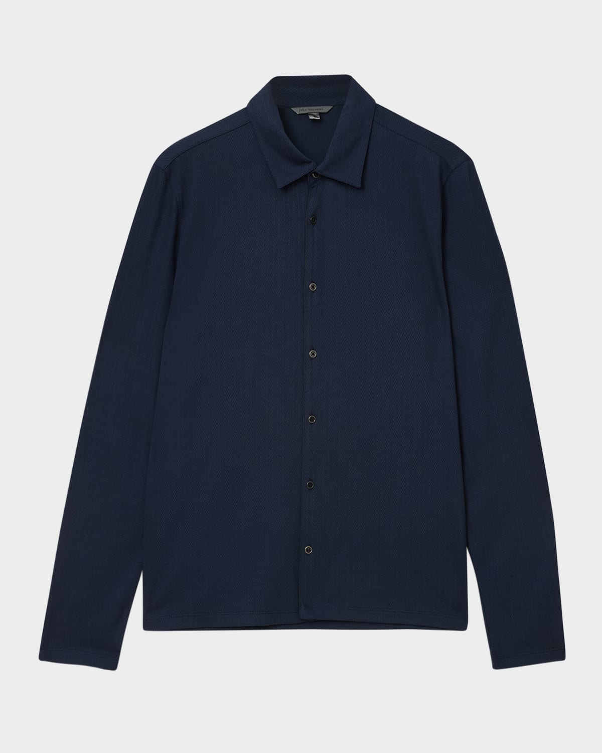 Men's Caserta Chevron Button-Down Shirt