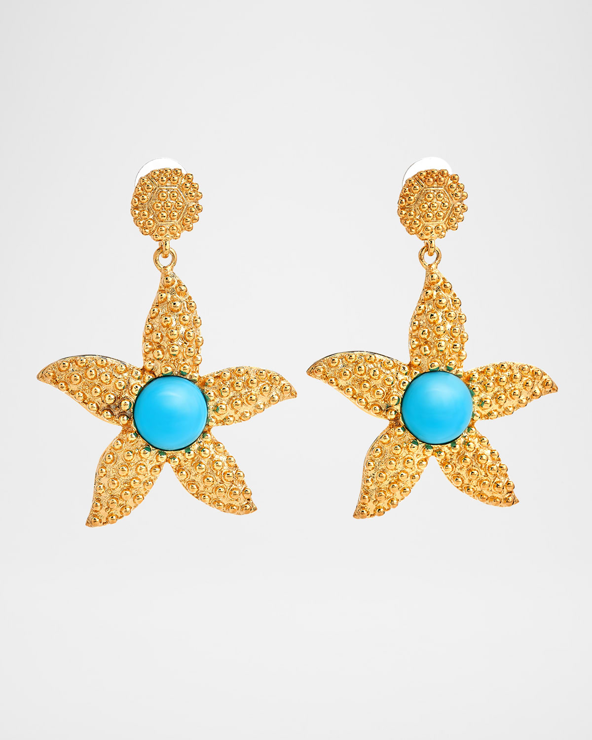 Starfish Cabochon Earrings