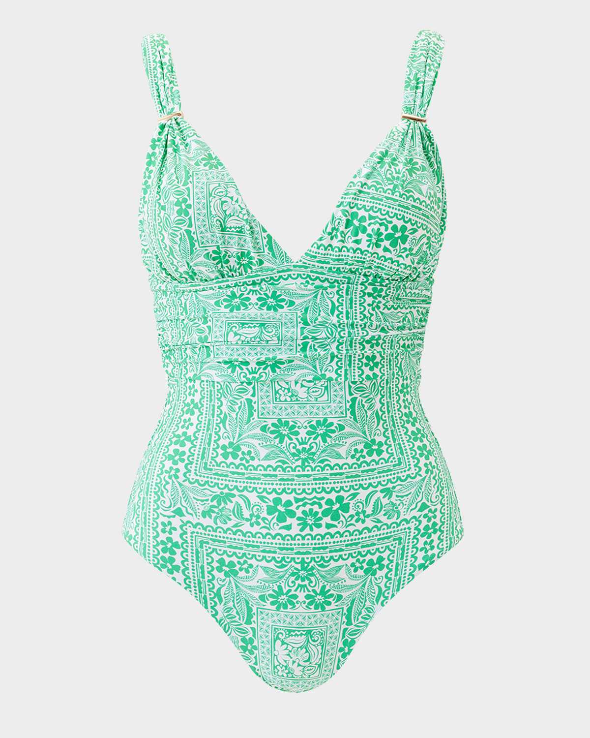 Shop Melissa Odabash Panarea One-piece Swimsuit In Medina