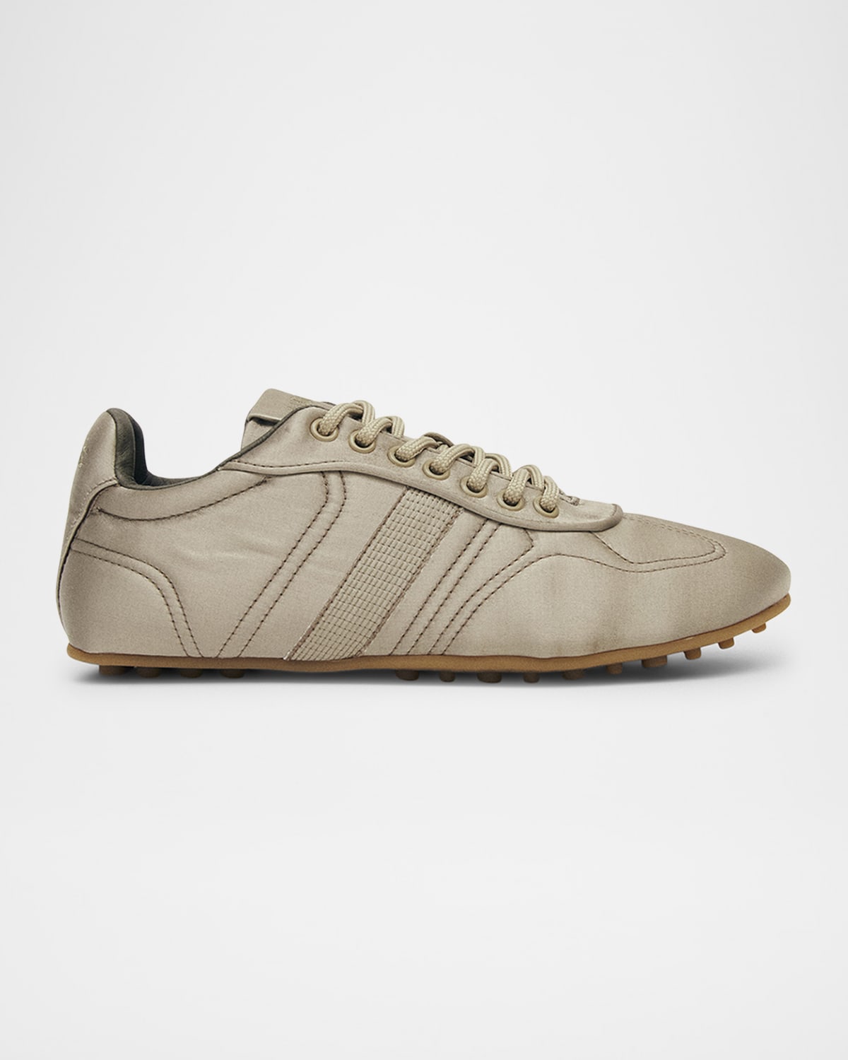 Alohas Tb.69 Rife Vegan Satin Low-top Sneakers In Brown