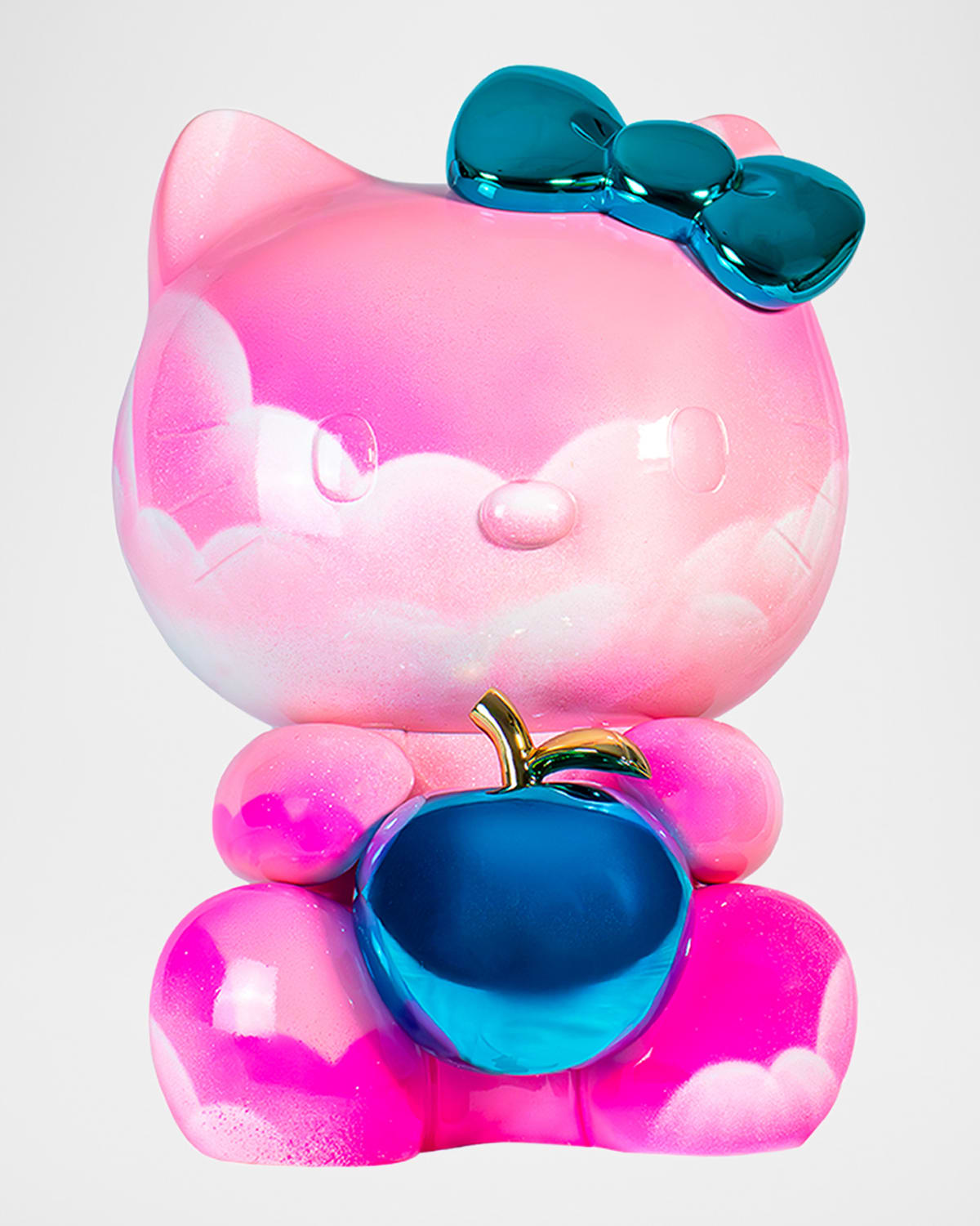 Leblon Delienne X Nasty Hello Kitty Graffiti 21 Medium Sculpture In Multi