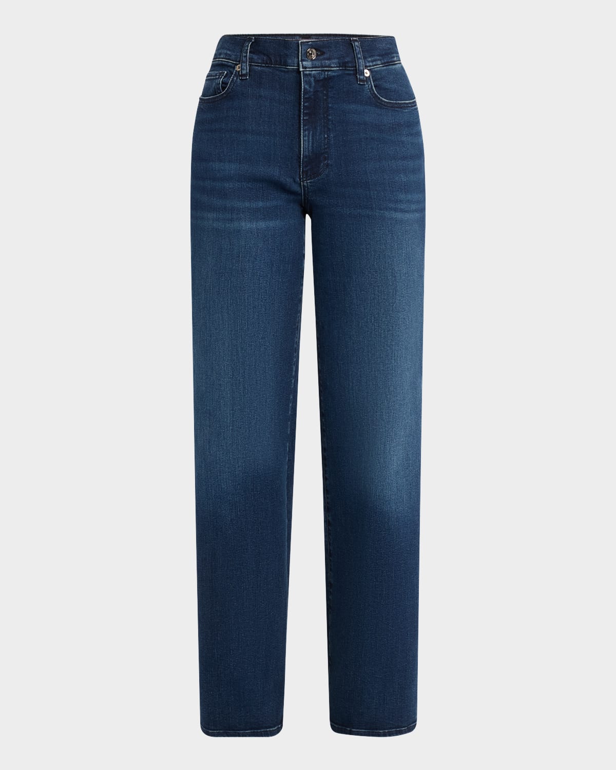 Frame Le Crop Mini Boot Jeans In Blue