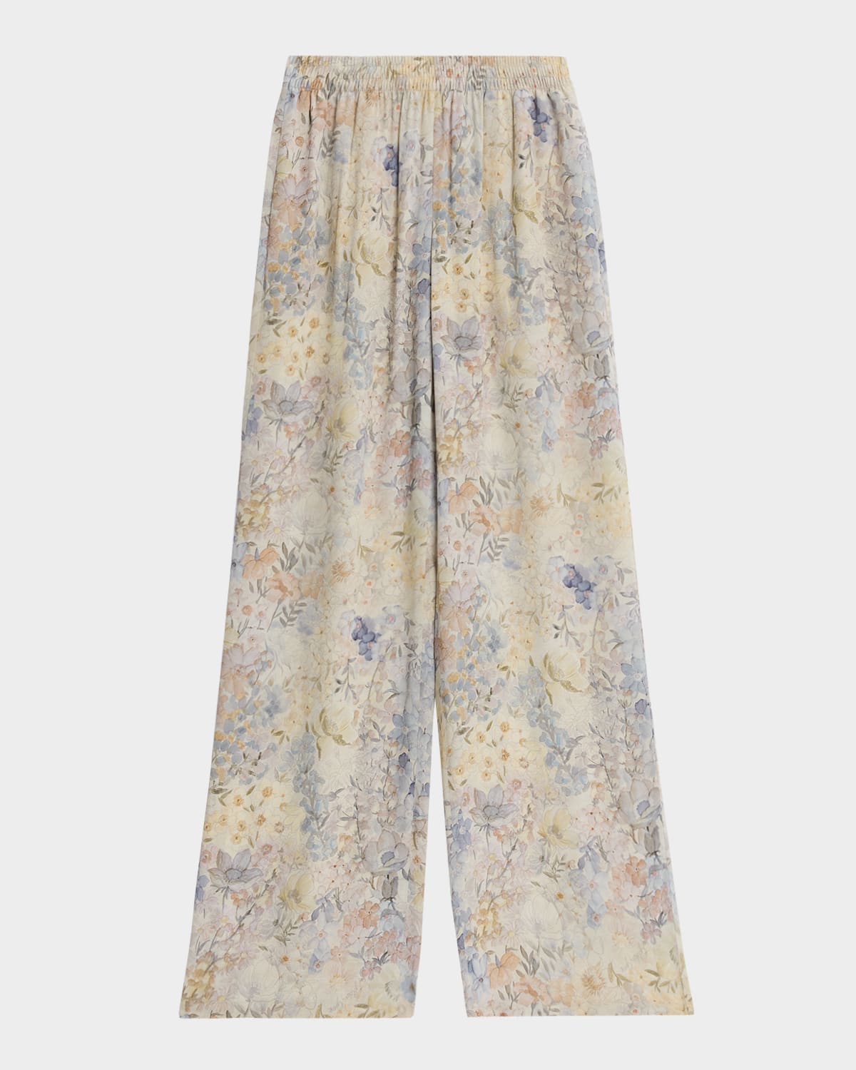 Golden Goose Journey Floral Print Joggers In Blue