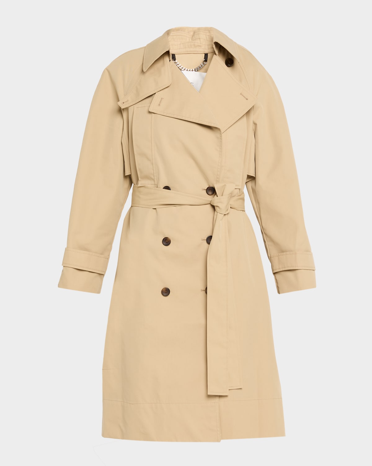 A.l.c Asher Trench Coat In Sand