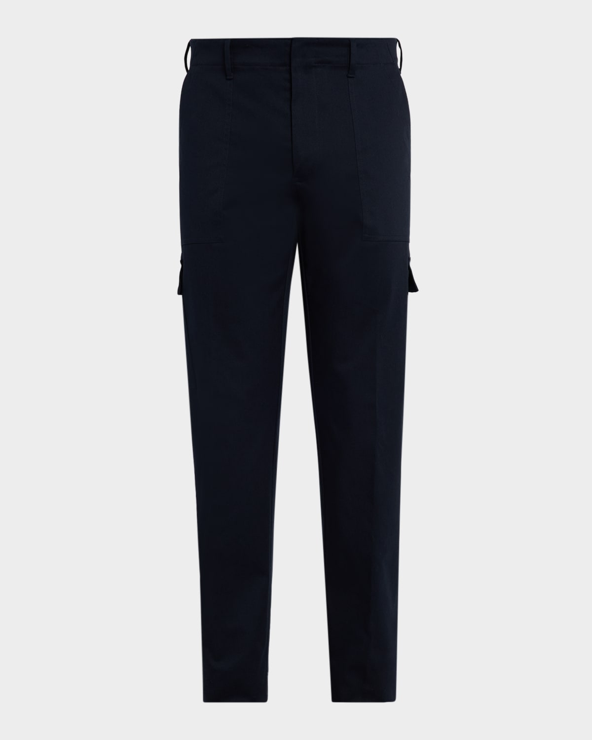 Men's Flap Pocket Straight-Leg Cargo Pants