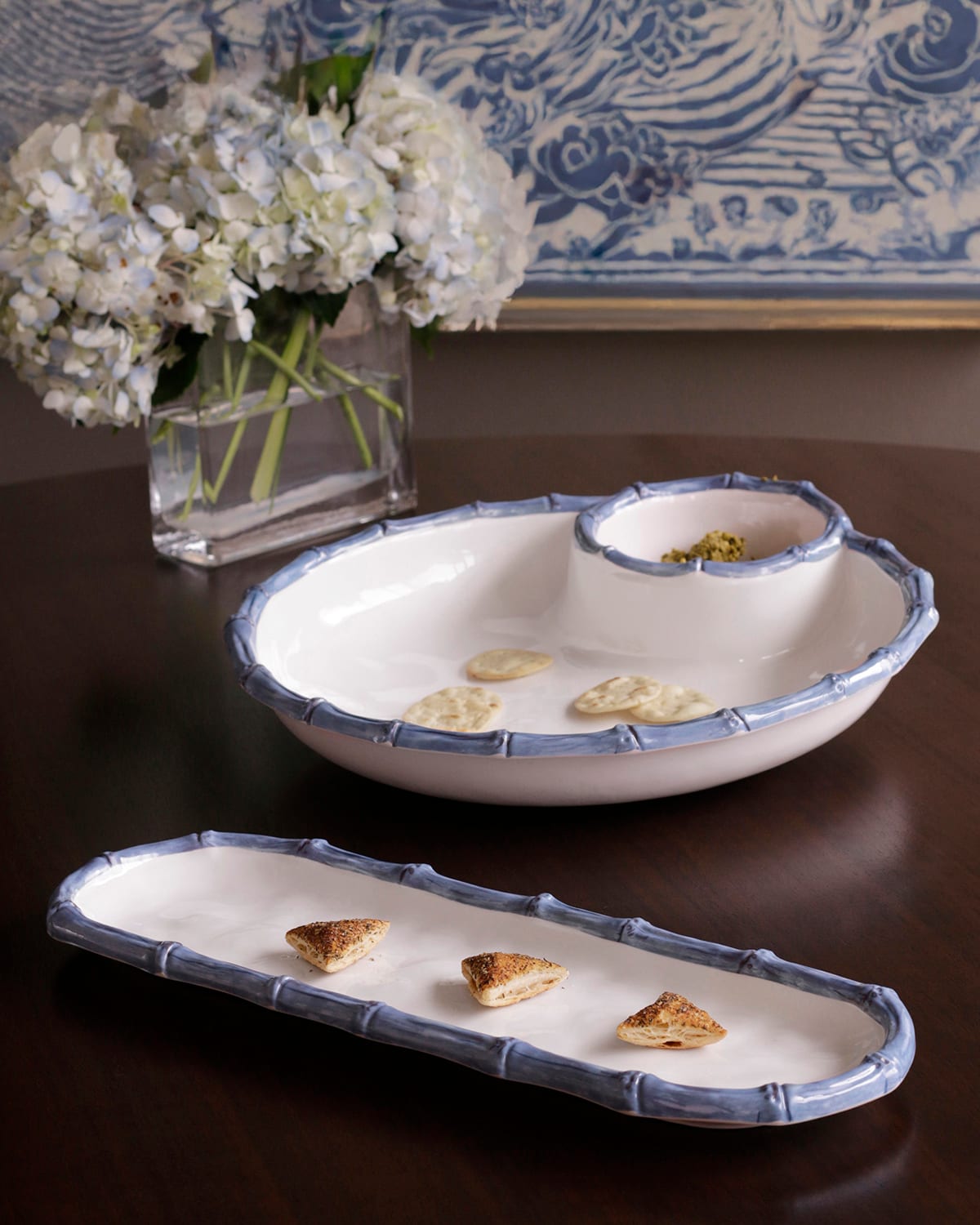 Beatriz Ball Vida Bamboo Baguette Platter In Multi