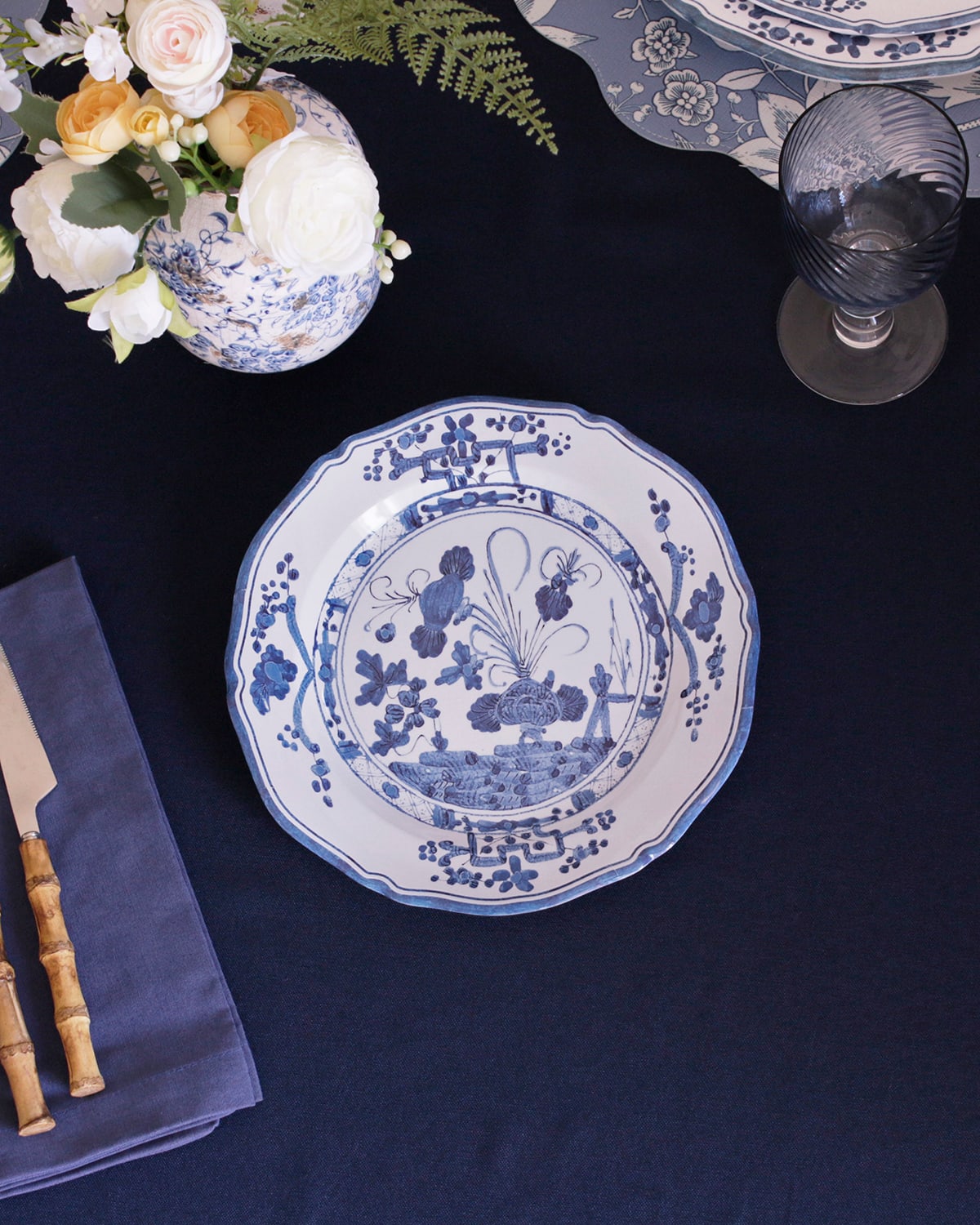 Beatriz Ball Vida Faenza 9" Salad Plate, Set Of 4 In Multi