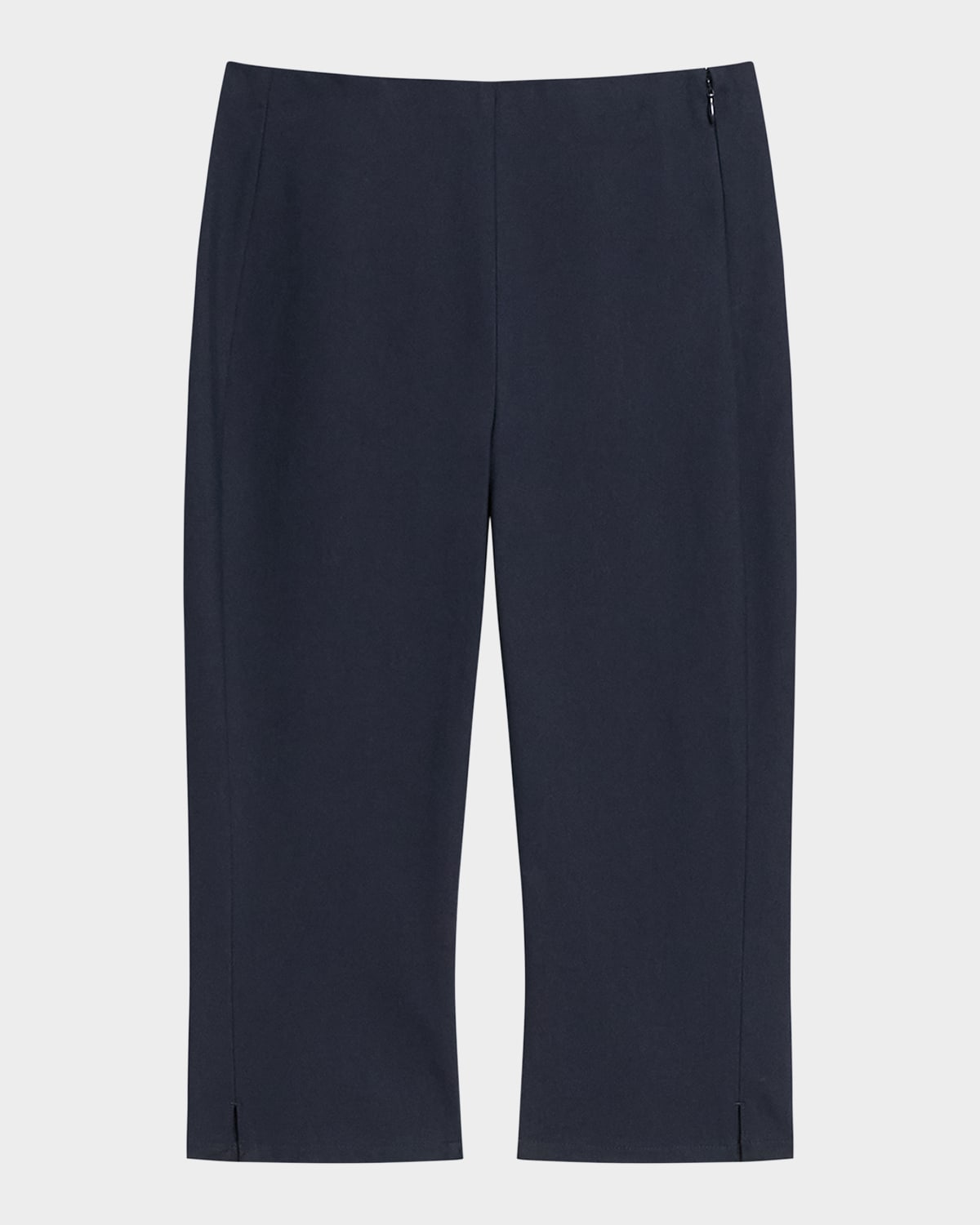 Theory Slim Capri Pants In Blue