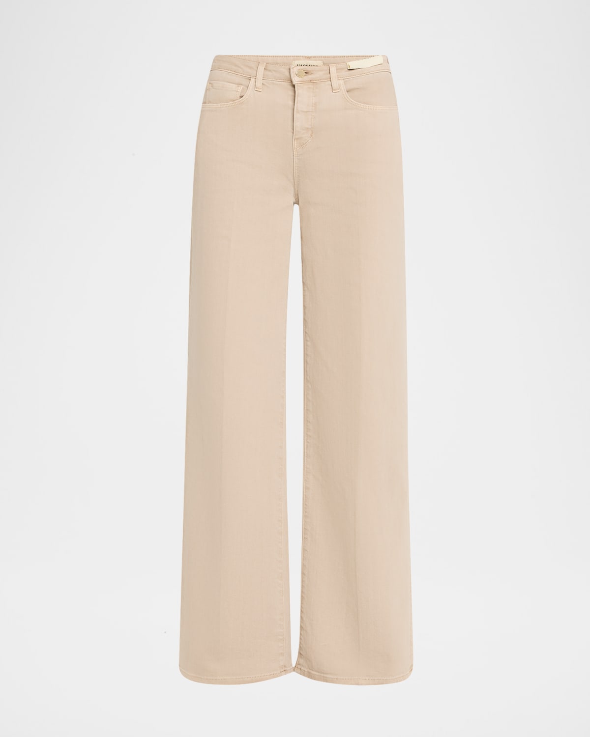 L'agence Alicent High-rise Sneaker Jeans In Brown