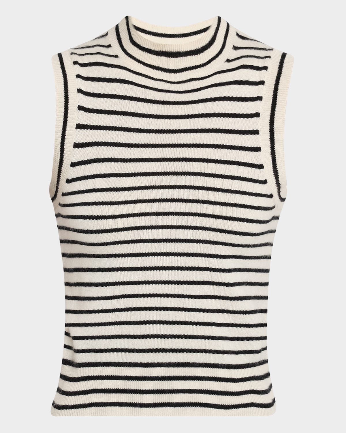 Nili Lotan Masha Striped Cashmere Tank Sweater