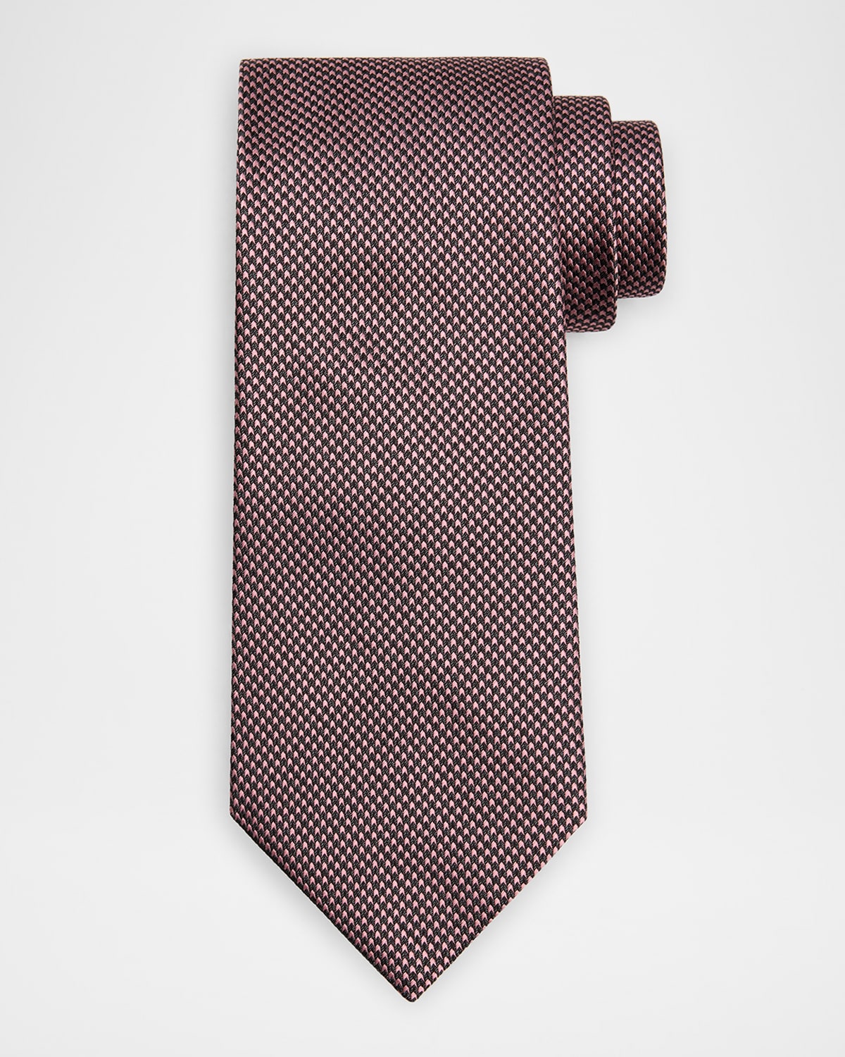 Tom Ford Microhoundstooth Silk Tie