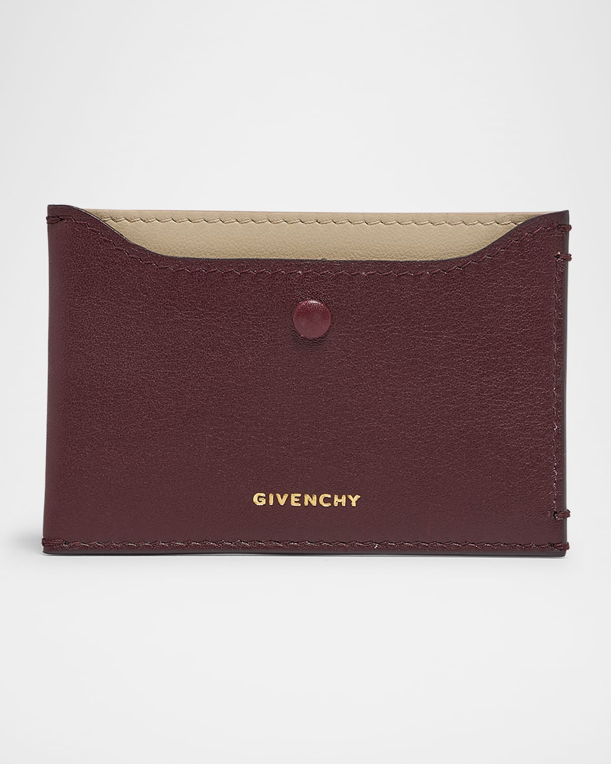 Givenchy Day Card Case In Shiny Leather