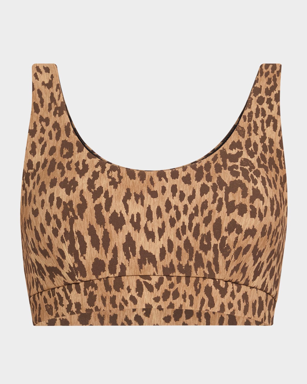 Panthera Daisy Scoop-Neck Sports Bra