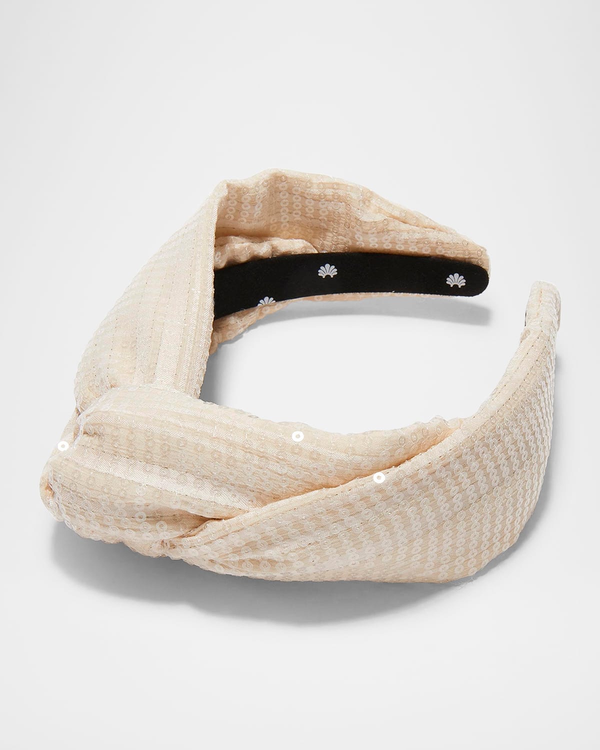 Lele Sadoughi Marlene Sequin Knotted Headband