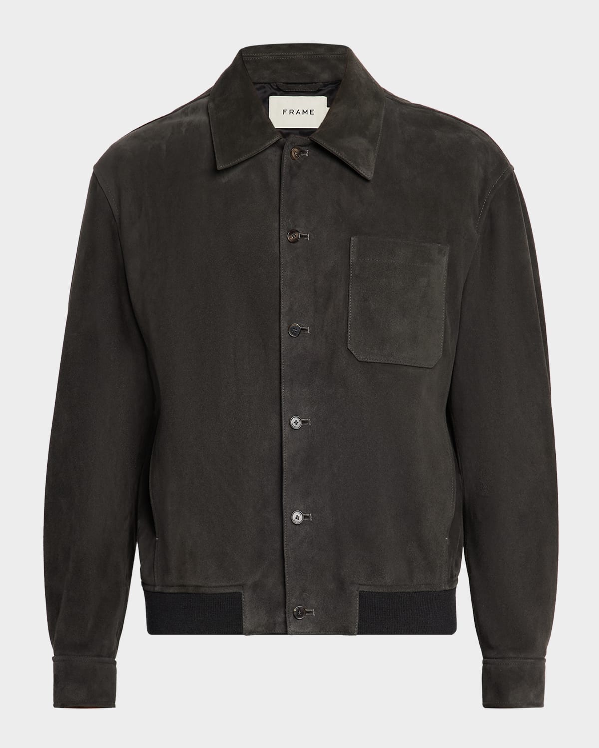 Frame Men's Suede Bomber Jacket