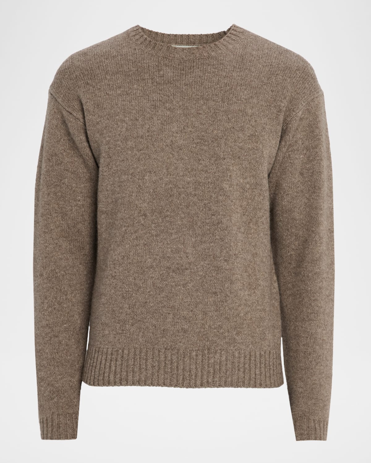 Men's Yak Wool Knit Crewneck Sweater