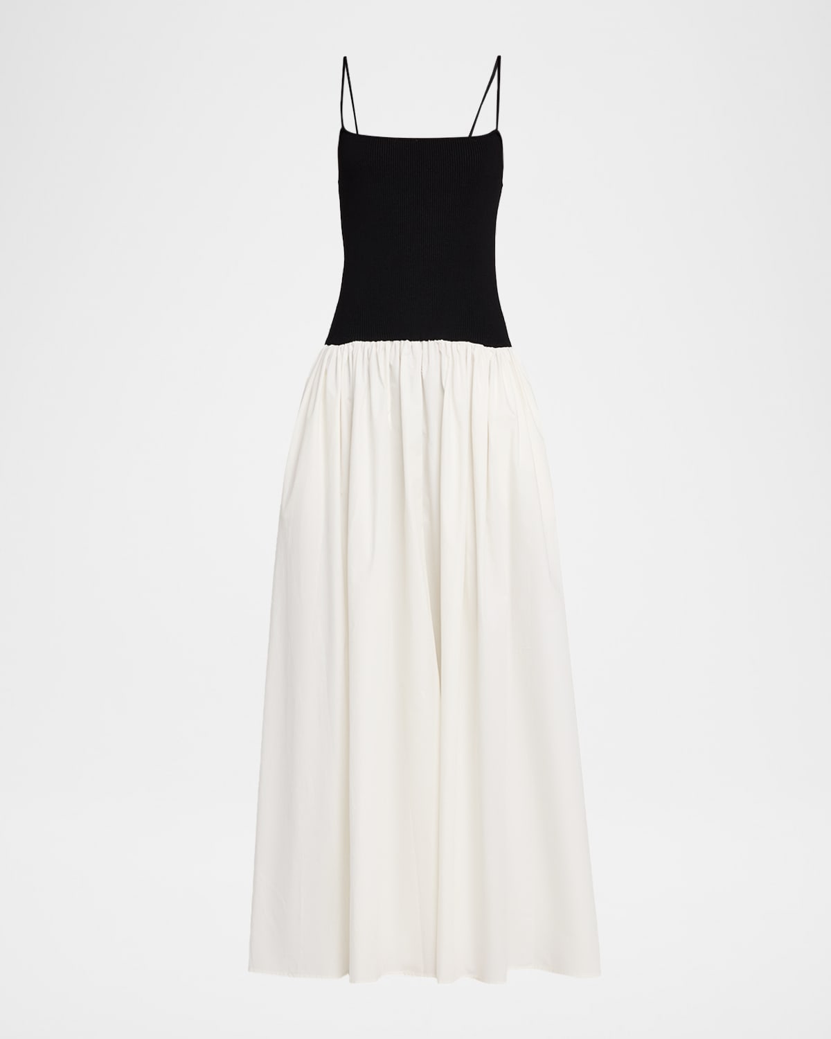 Toccin Orielle Drop-waist Cami Maxi Dress