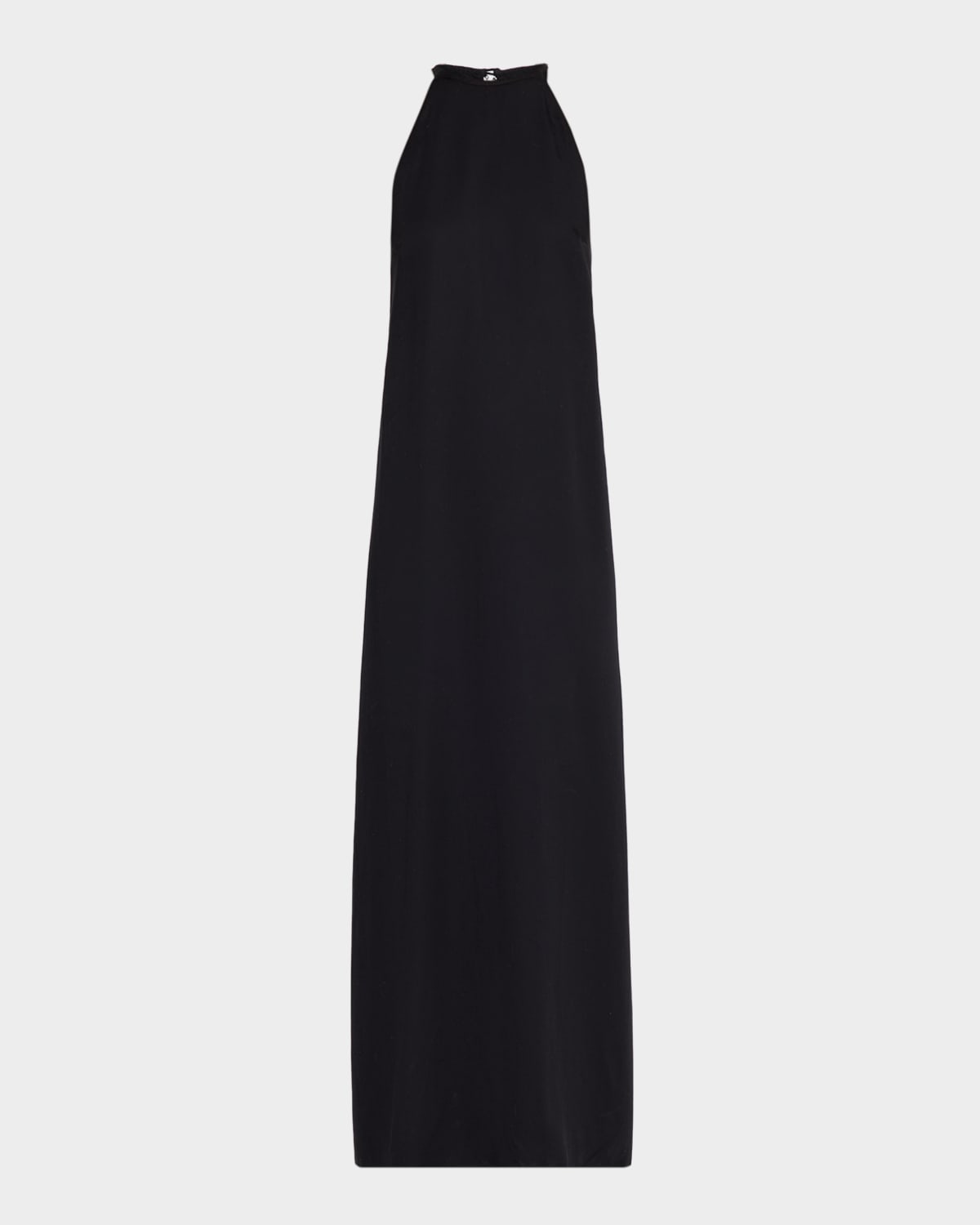 Akyn Studio Odessa Washed Denim Midi Dress In Black