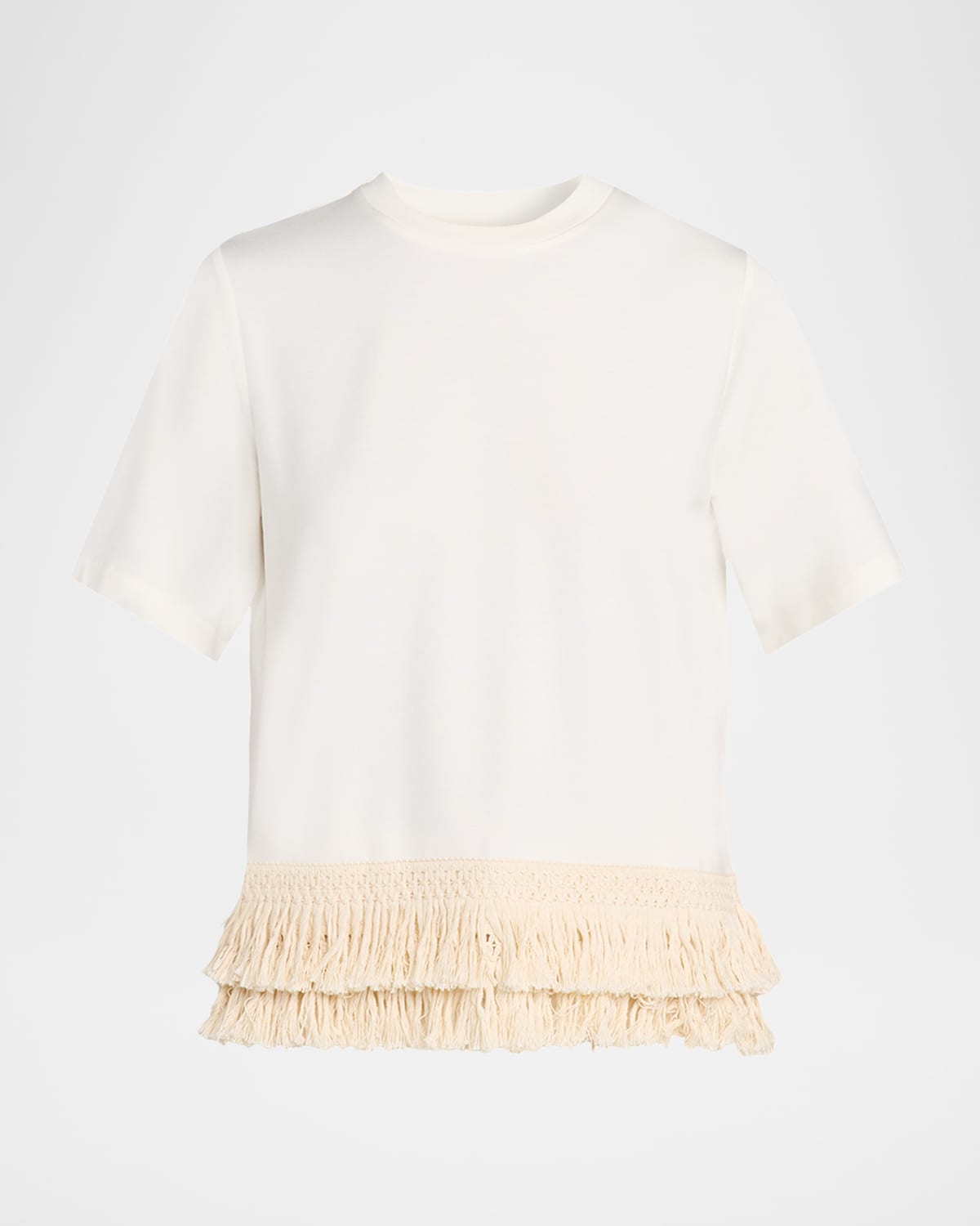 Akyn Studio Xena Italian Fleece T-shirt In White