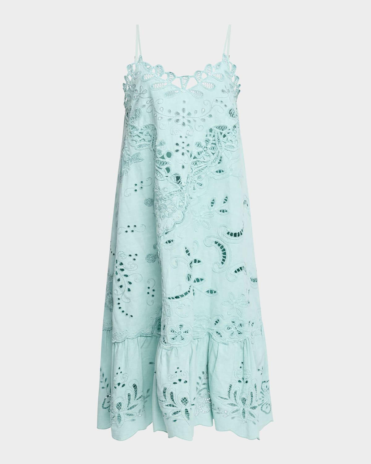 Iyla Embroidered Slip Dress