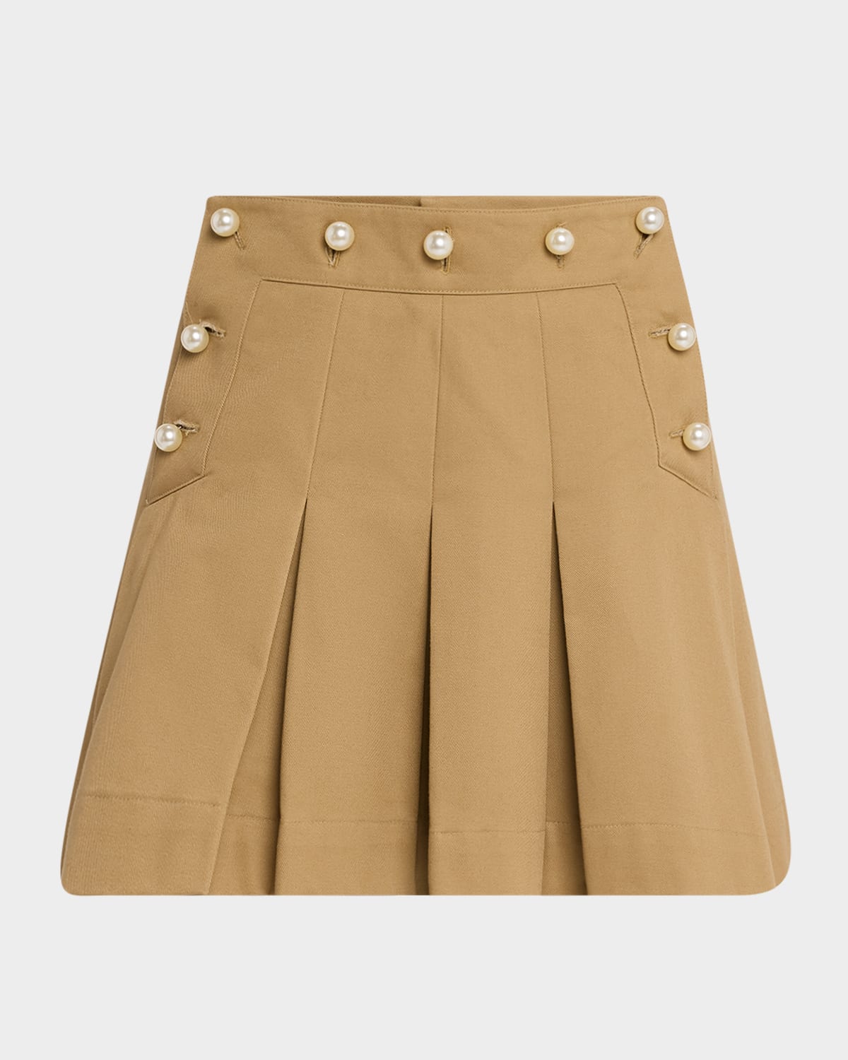 Suzette Pleated Mini Skirt