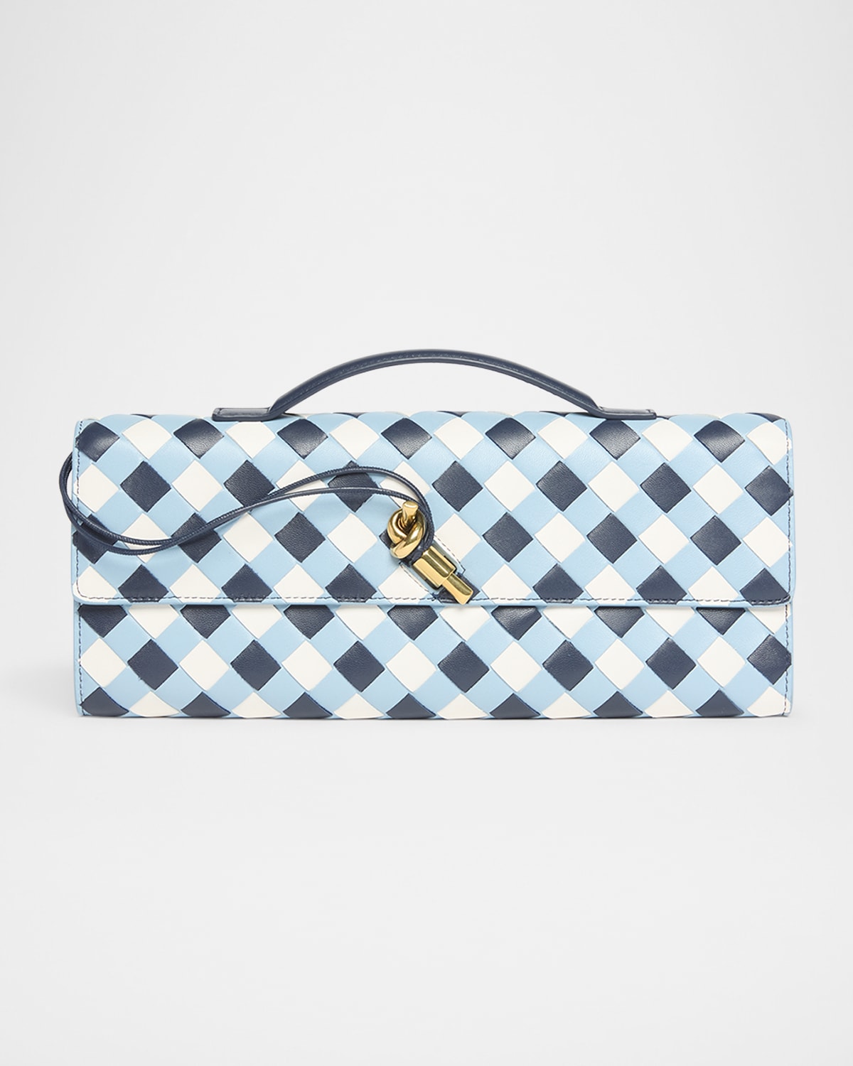 Bottega Veneta Andiamo Clutch Bag With Handle