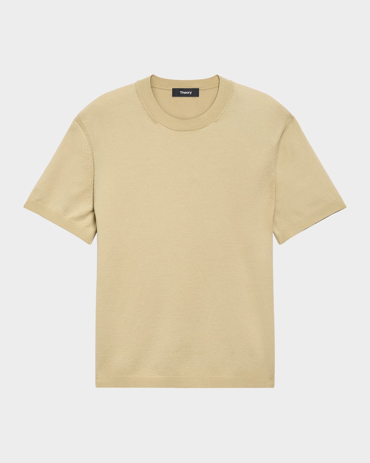 Men's Relaxed Short-Sleeve Crewneck Sweater