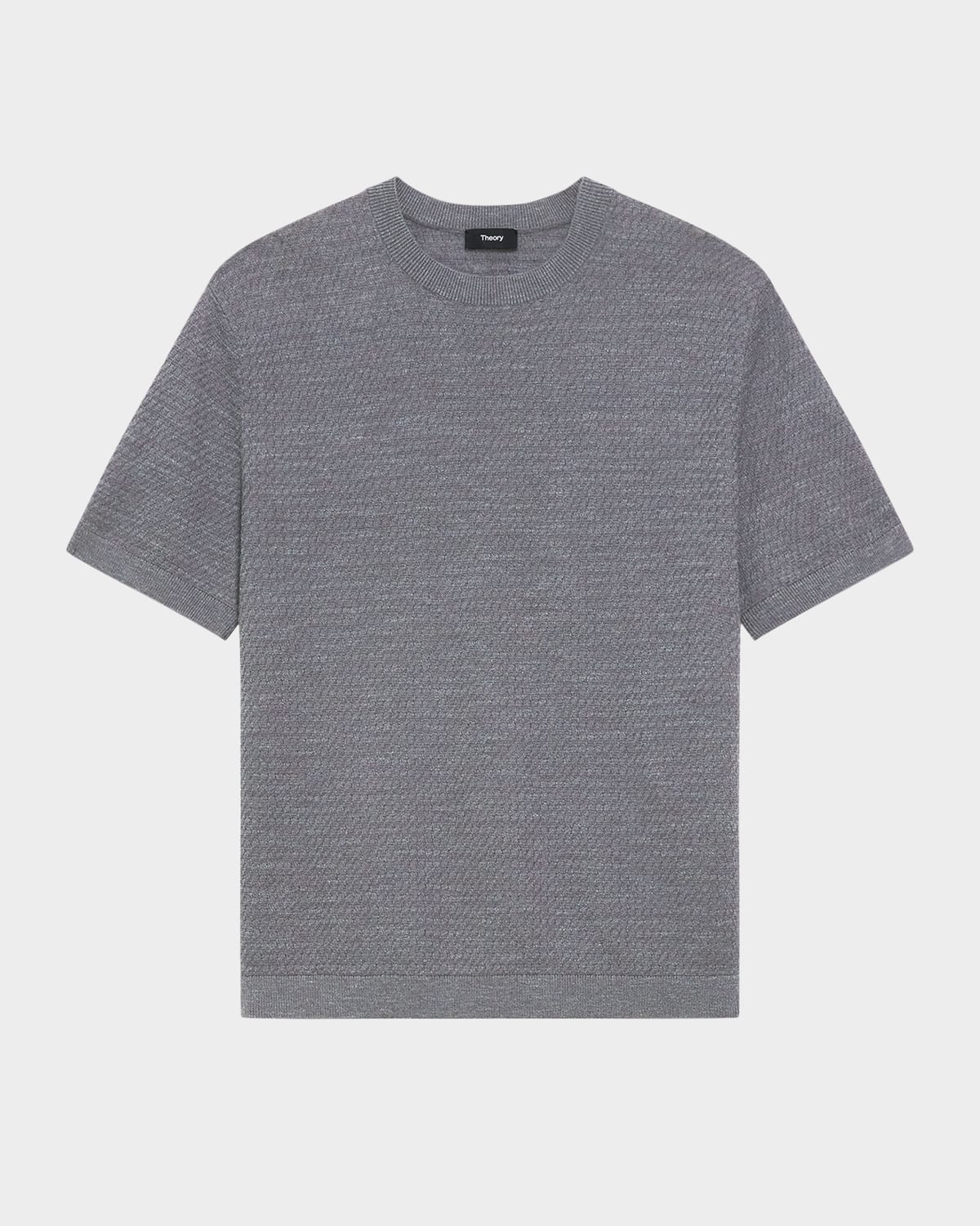 Men's Kolben Knit Short-Sleeve Crewneck Sweater