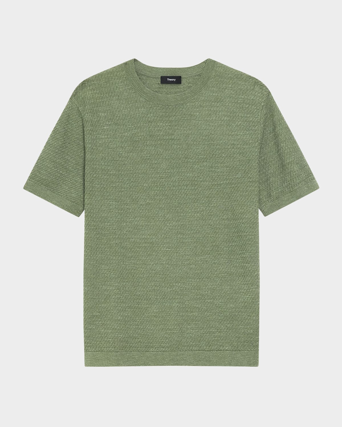 Men's Kolben Knit Short-Sleeve Crewneck Sweater