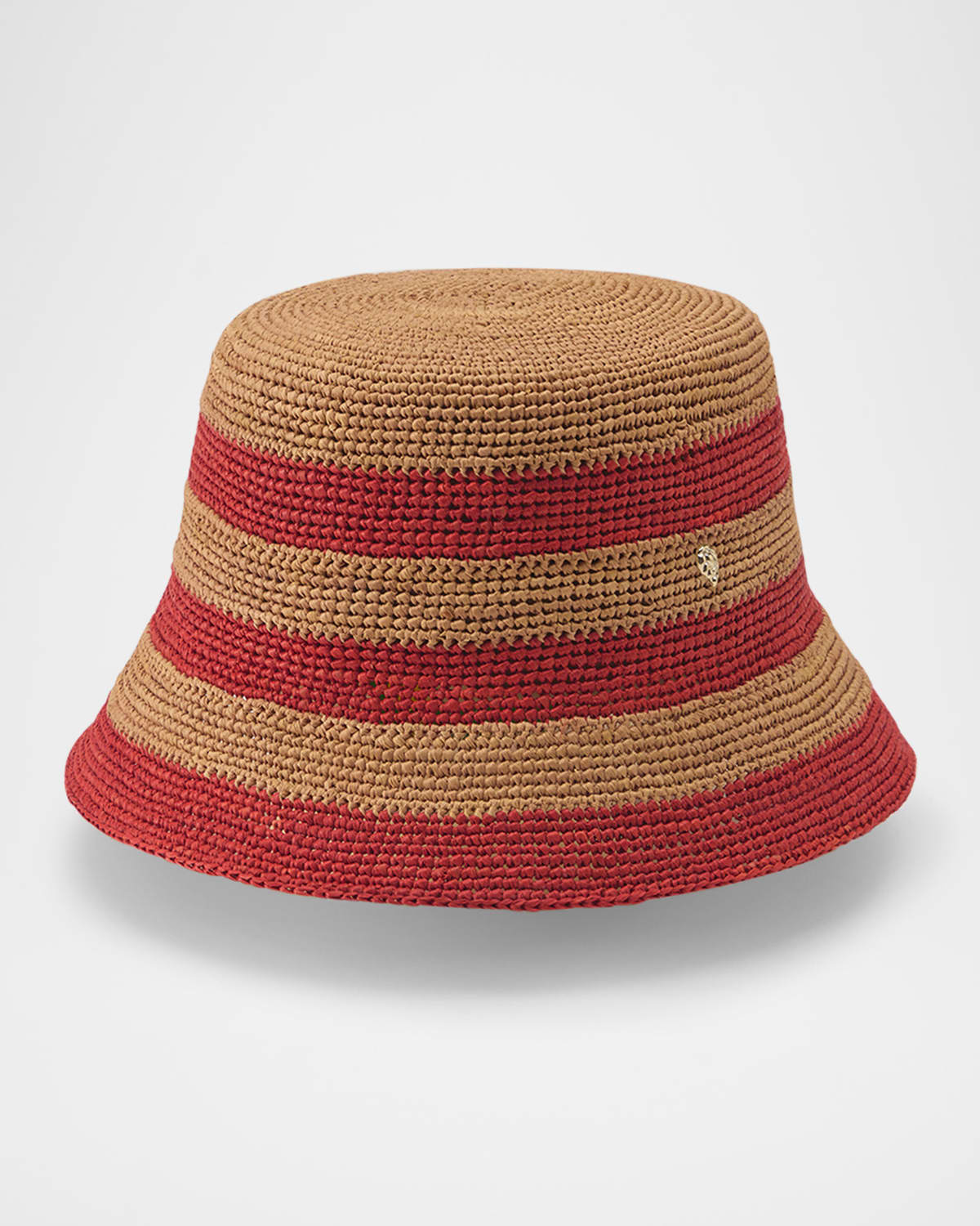 Helen Kaminski Aleki Raffia Crochet Bucket Hat