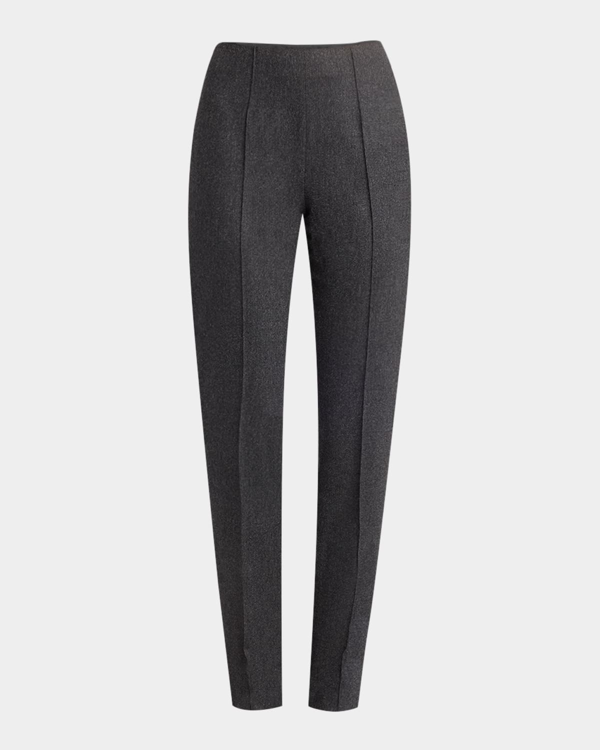 Giorgio Armani Cashmere Flannel Slim-leg Ankle Trousers