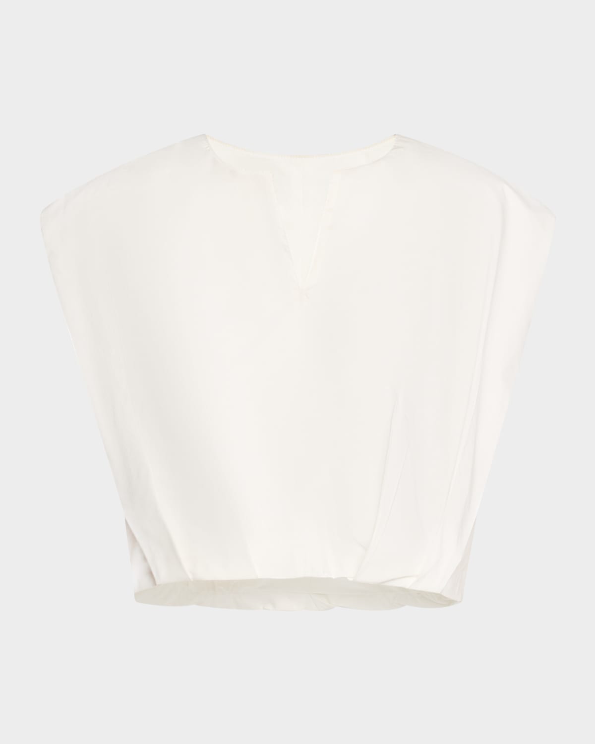 Simkhai Wrenli Pleated Top In White