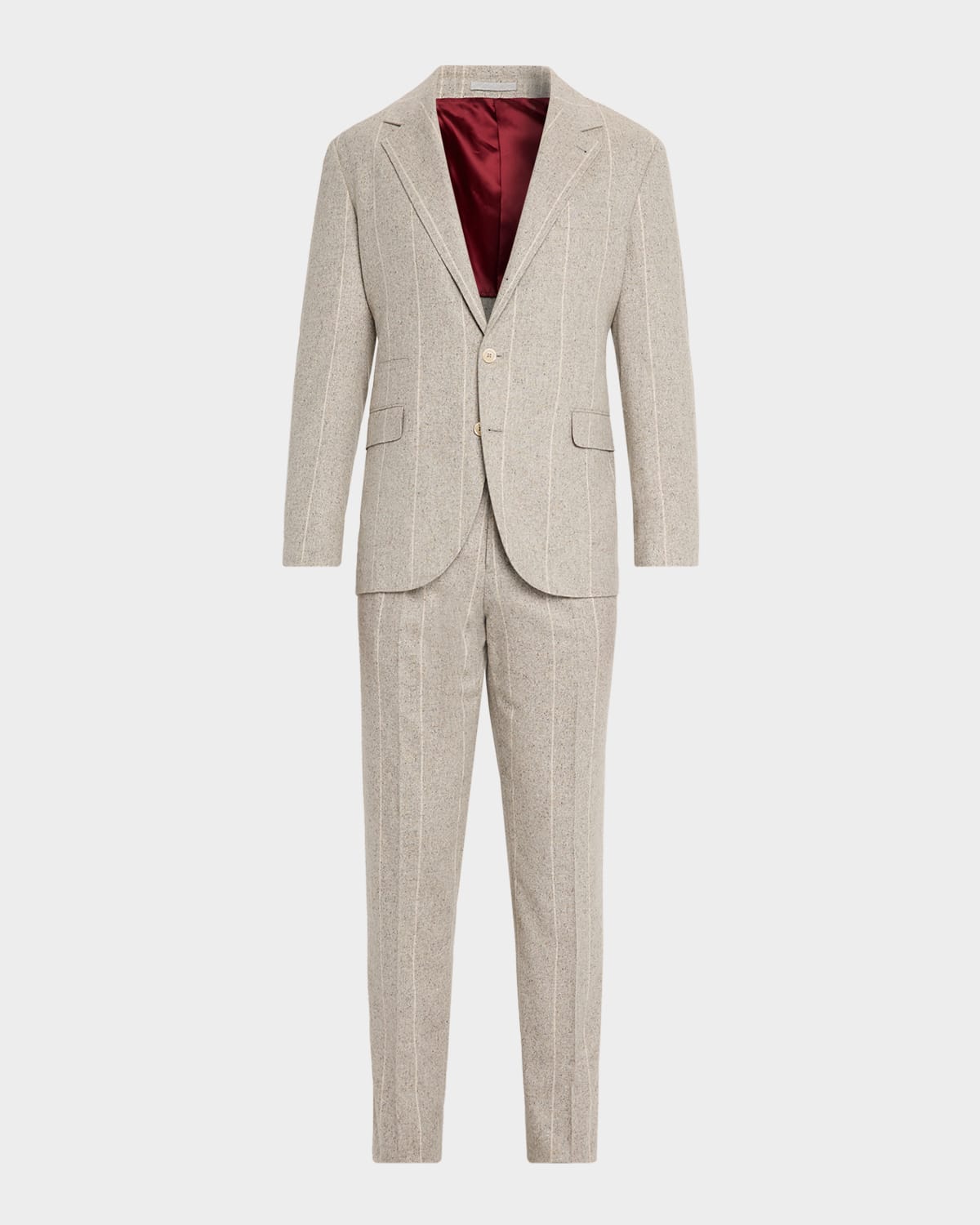 Men's Donegal Chalk Stripe Two-Piece Suit